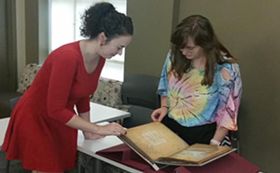 Photograph of researchers