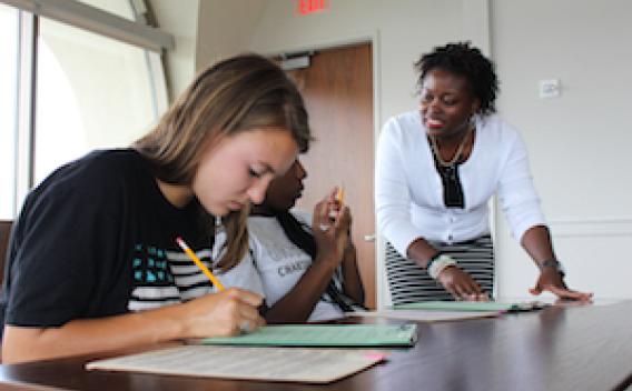 Image of research instruction session