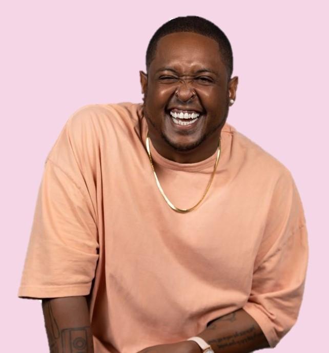 Danez Smith laughing