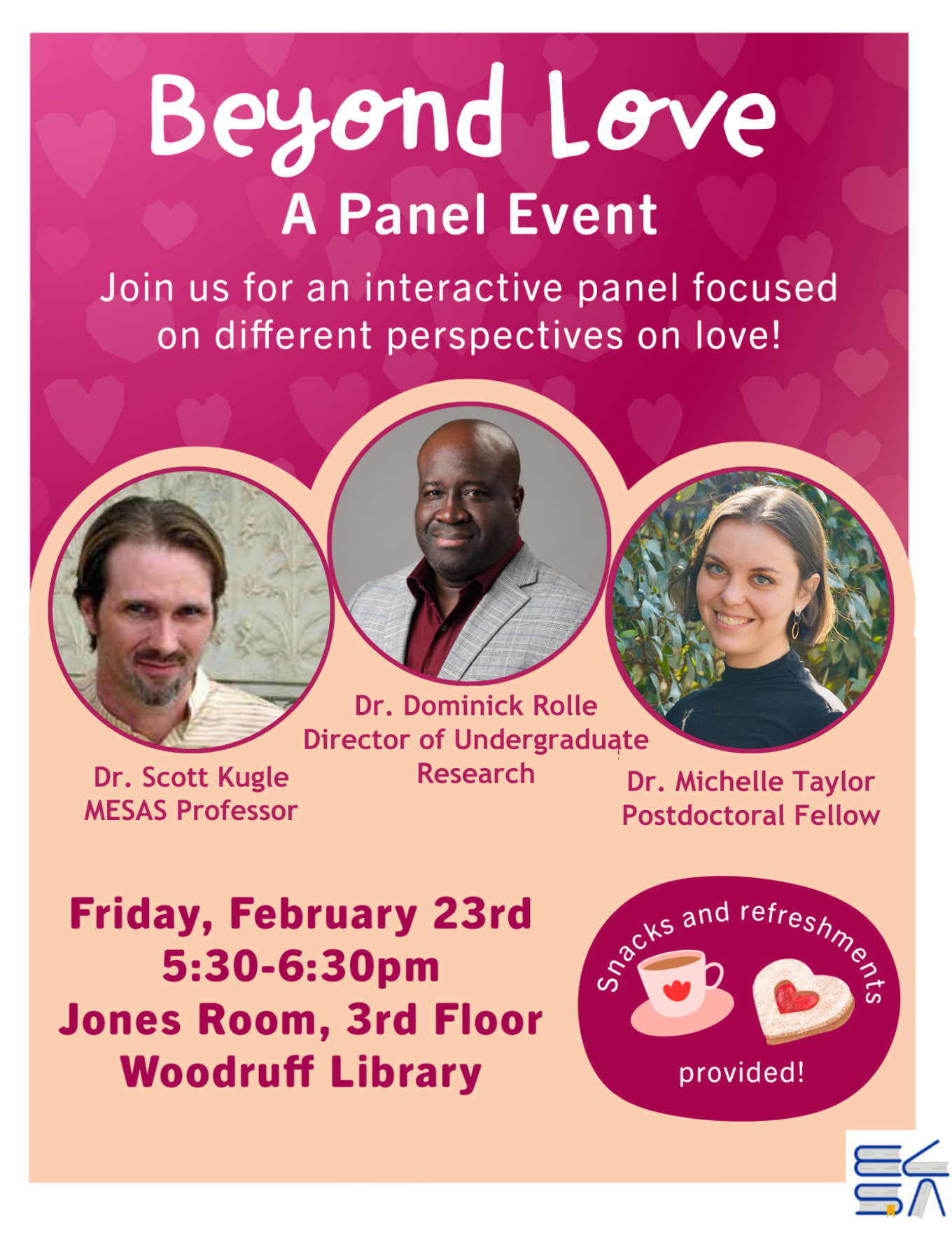 Beyond Love Panel Event flyer.